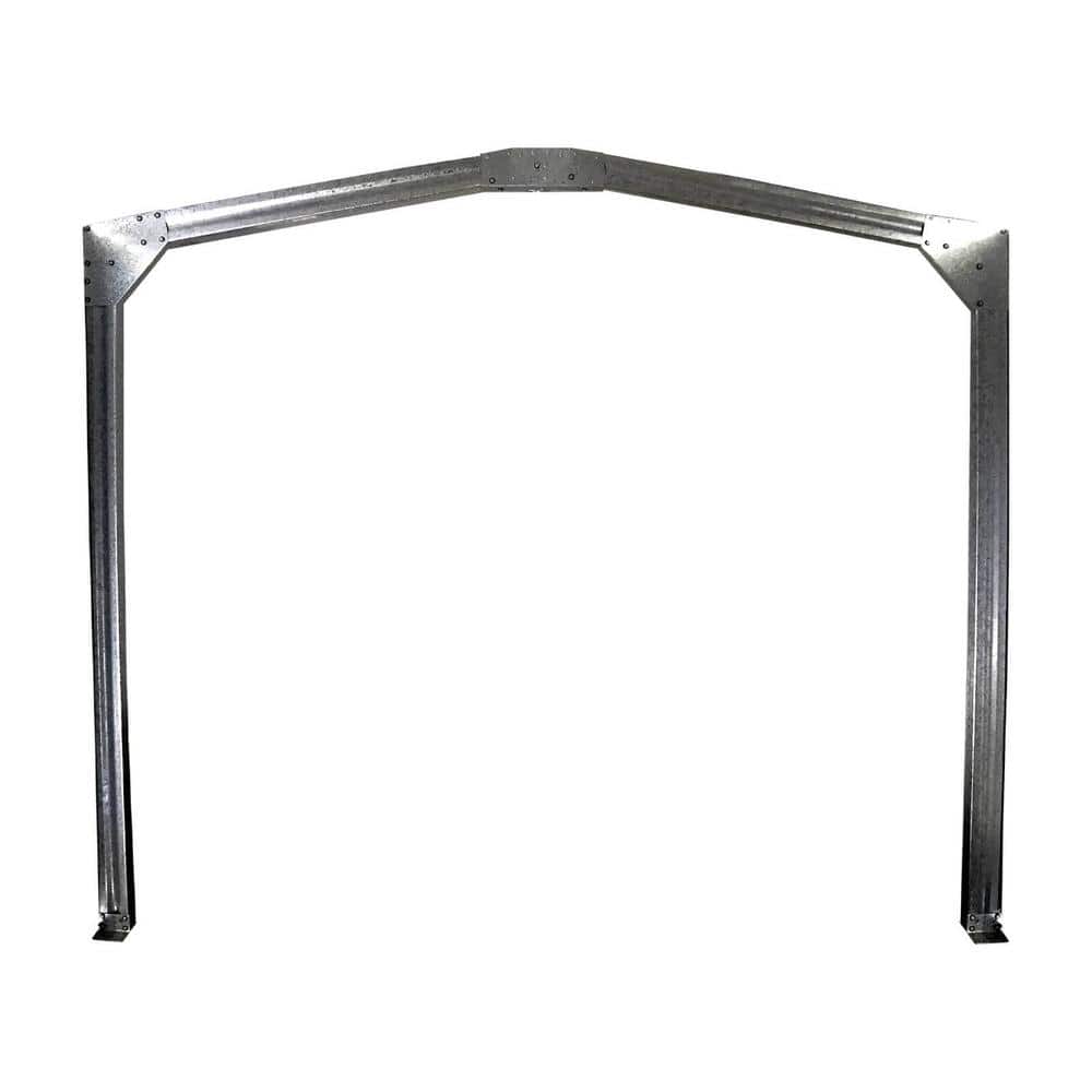 Snow Frame 116.14 in. W x 3 in. L x 80.51 in. H Gray Accessory Kit (1-Pack)