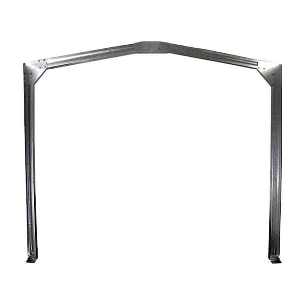 Snow Frame 116.14 in. W x 3 in. L x 80.51 in. H Gray Accessory Kit (1-Pack)