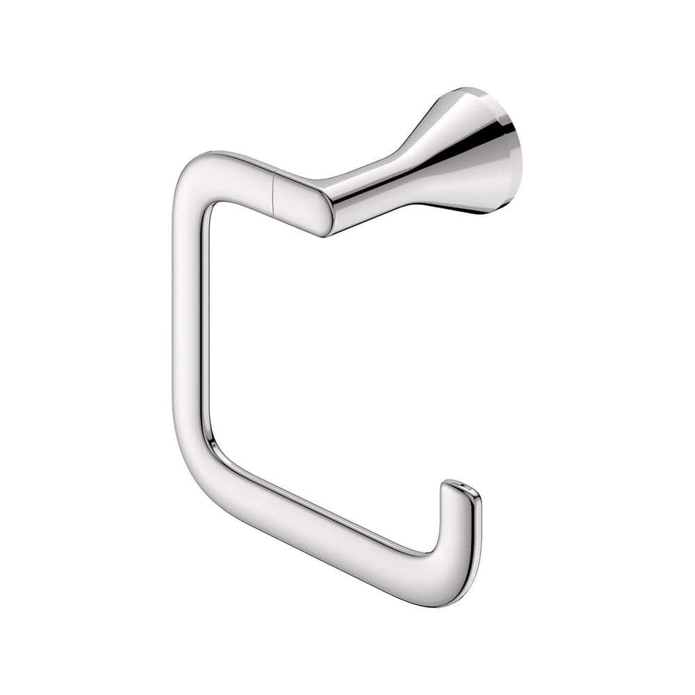 Polished Chrome Wall Mounted Towel Ring