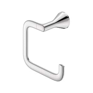 Aspirations Wall Mounted Towel Ring in Polished Chrome