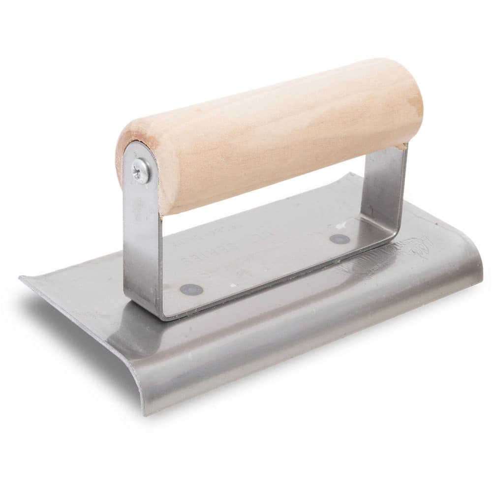 6 in. x 2 3/4 in. Steel QLT Curved Concrete Edger with Wood Handle price history on PriceWatchPro
