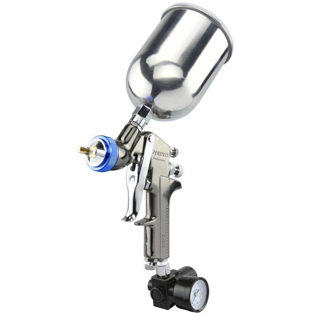 NEIKO Air Spray Paint Gun HVLP with 1.3 mm Nozzle and 600 cc Cup