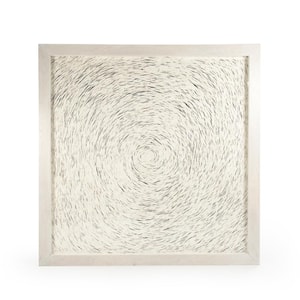 Abstract Spiral Paper Framed Wall Art