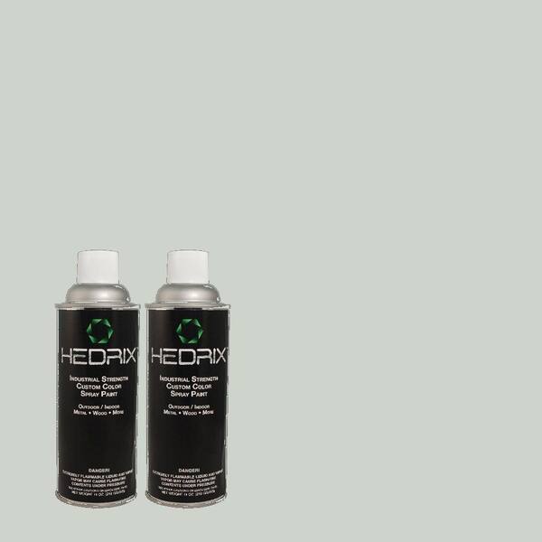 Hedrix 11 oz. Match of 3B54-2 Weymouth Bay Semi-Gloss Custom Spray Paint (2-Pack)