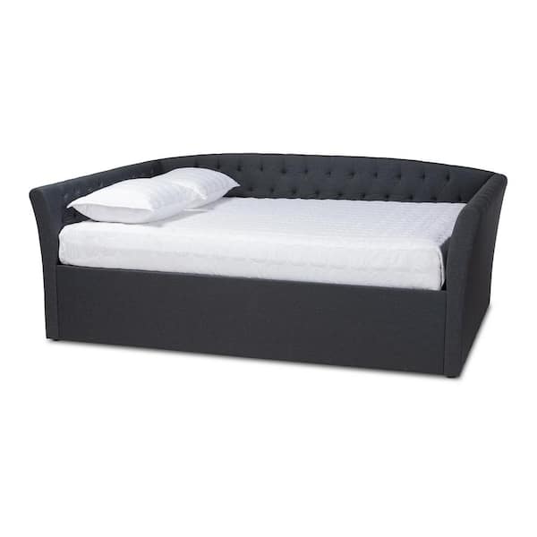 Baxton Studio Delora Dark Gray Full Daybed