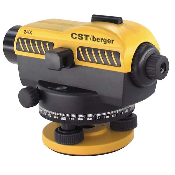 CST Exterior Automatic Laser Level with 24X Magnification and Hard Shell Carrying Case
