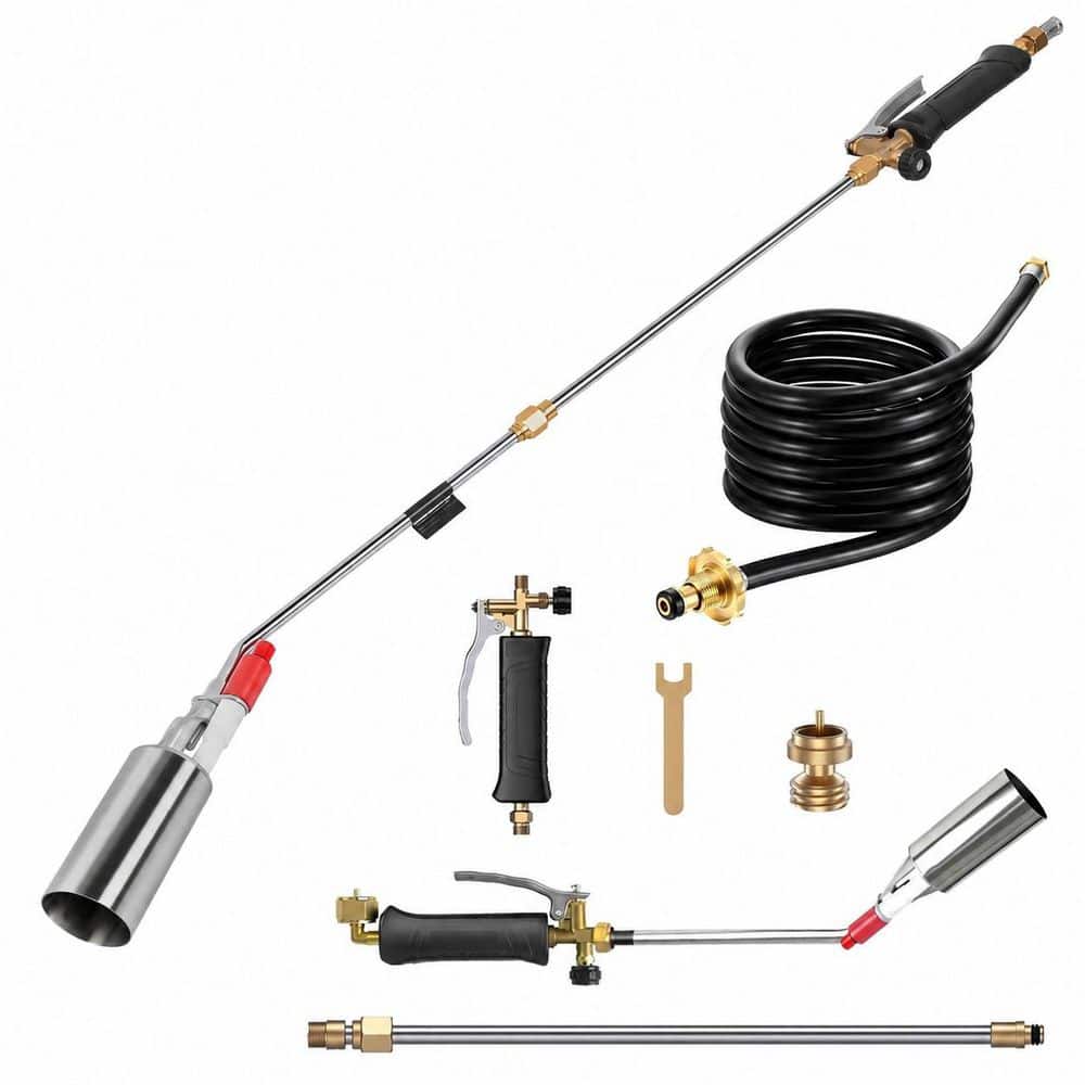 17.62 in. Propane Weed Burner Torch Kit with Storage Bag, 10 ft. Hose and Auto Ignition price history on PriceWatchPro
