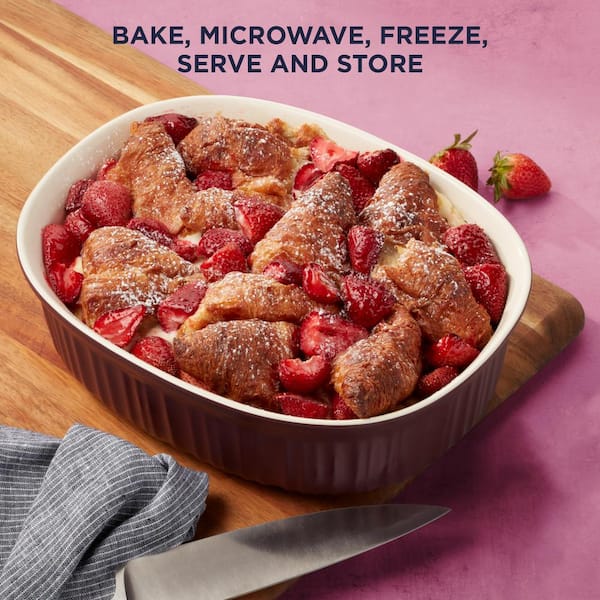 French White 6-piece Bakeware Set