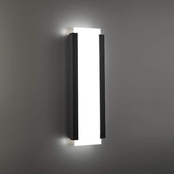 Fiction LED Wall Light in Black