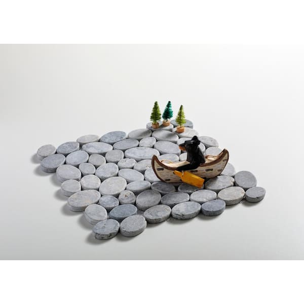 貝殻　小物入れ　STONE MILL DESIGNS SANTA CRUZ grey-tumbled-cruz-bay-studio-