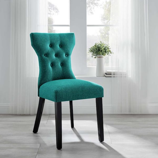 Silhouette Teal Dining Side Chair