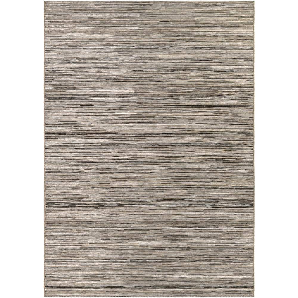 Cape Hinsdale Light Brown-Silver 7 ft. x 10 ft. Indoor/Outdoor Area Rug price history on PriceWatchPro
