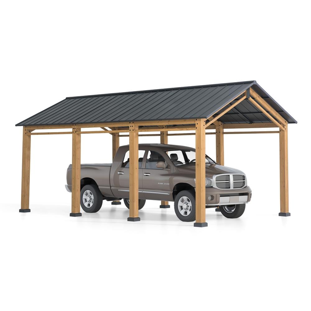 Reviews for AUTOCOVE Hanover 11 ft. W x 20 ft. D x 9.7 ft. H Cedar Wood ...