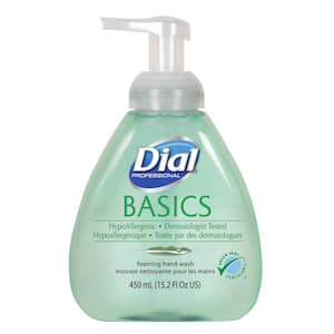 Basics 15.2 oz. Honeysuckle Scent Hypoallergenic Foaming Hand Soap (4-Pack)