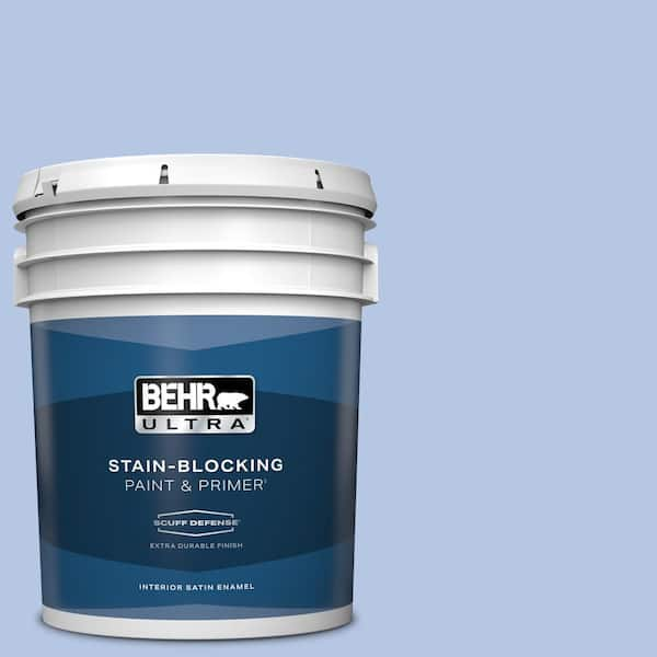 BEHR ULTRA 5 gal. #590A-3 Beautiful Dream Extra Durable Satin Enamel Interior Paint & Primer