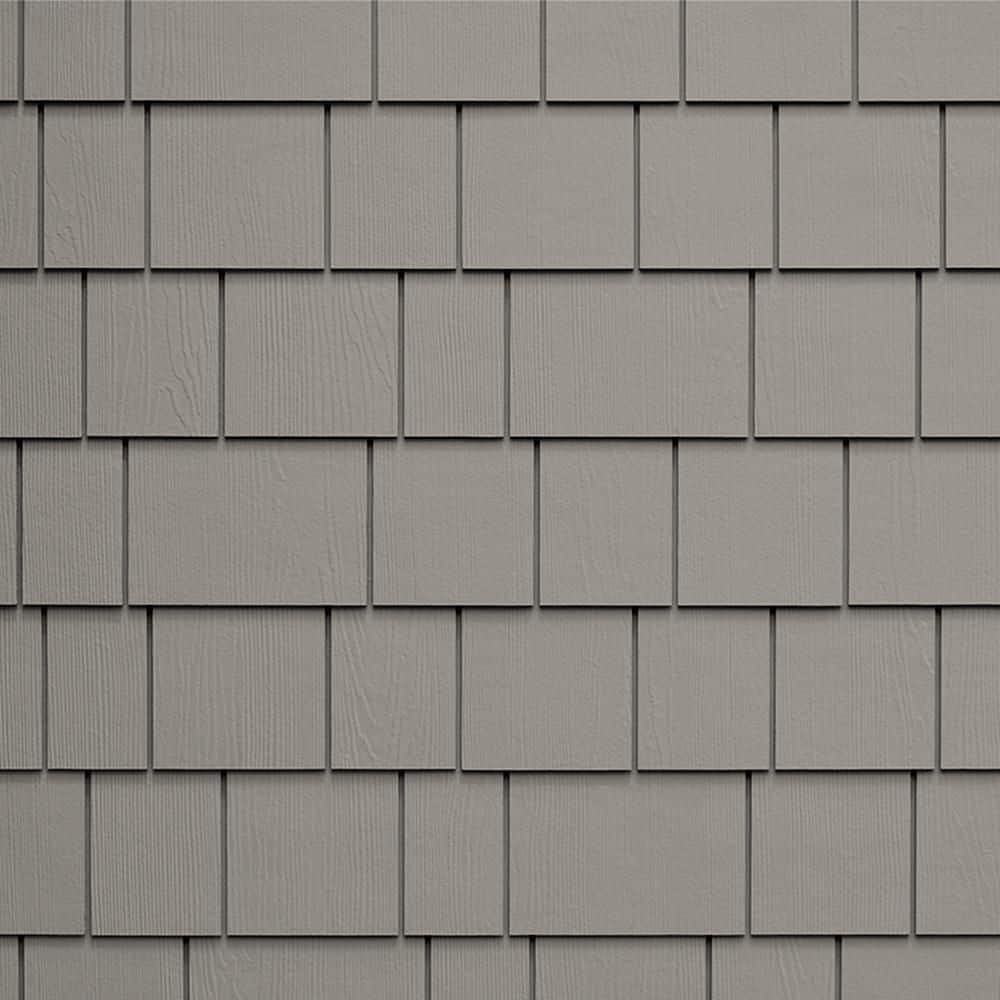 James Hardie Magnolia Home Hardie Shingle HZ10 15.25 in. x 48 in. Fiber Cement Straight Edge