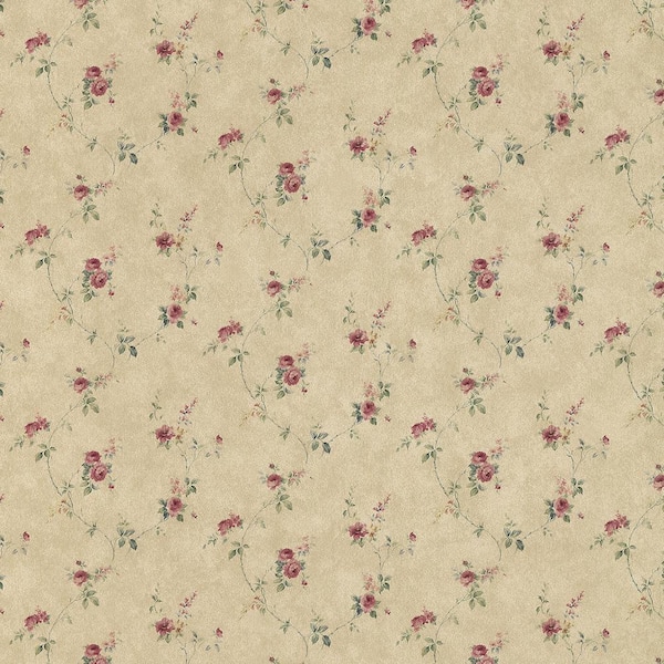 Laura's Trail in Beige and Burgundy