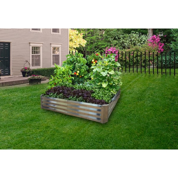 Dalen Rustic Raised Bed Garden RRBG-4 - The Home Depot