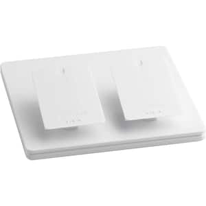 Caseta Wireless Dual-Pedestal for Pico Remote, White