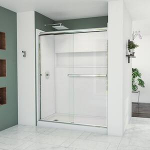 DreamLine Bootz Aloha 56-60 in. W x 70 3/8 in. H Semi-Frameless