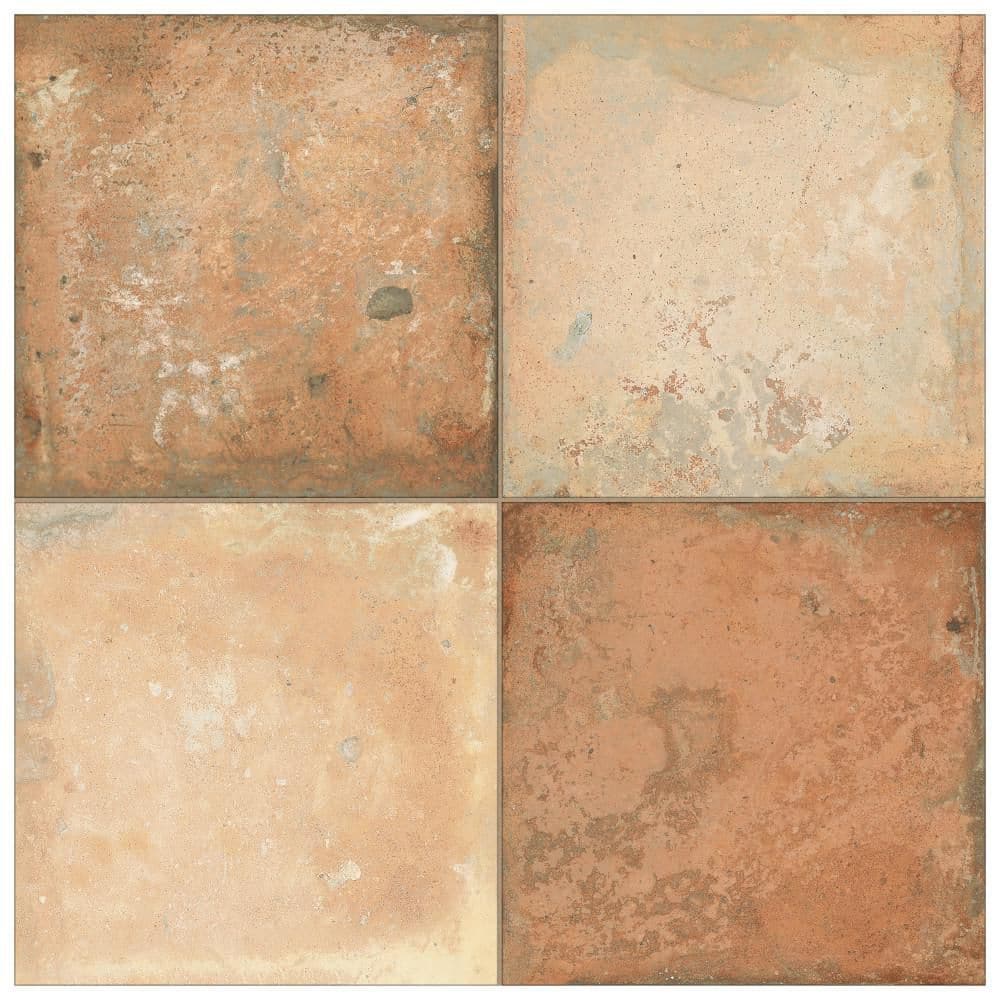 Kings Storia Decora Checker 9 in. x 9 in. Porcelain Floor and Wall Take Home Tile Sample price history on PriceWatchPro