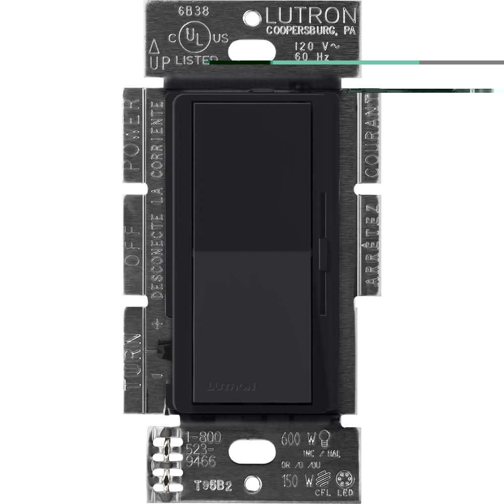 Black Diva Dimmer Switch for Magnetic Low Voltage, 800-Watt, Single-Pole/3-Way, Midnight (DVSCLV-103P-MN) price history on PriceWatchPro