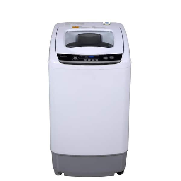 Danby 0.9 cu. ft. Compact Top Load Washing Machine in White with Stainless Steel Tub