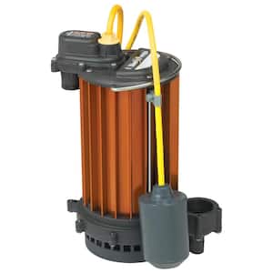 HT450-Series 1/2 HP High Temperature Sump Pump with Wide-Angle Float and Series Plug