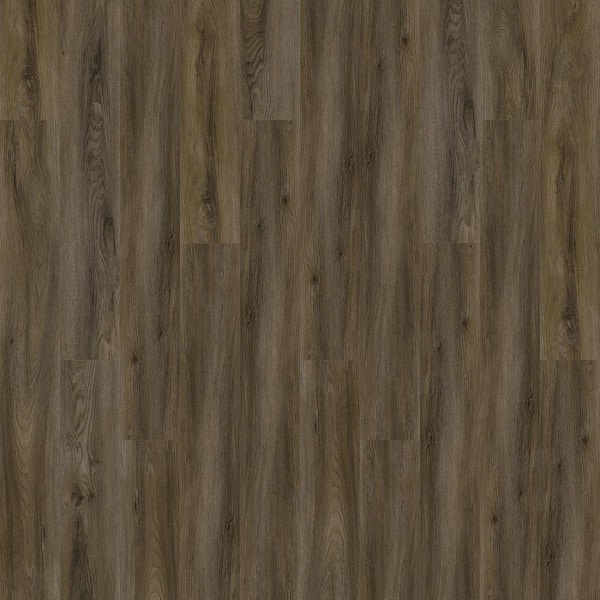 Mohawk Take Home Sample - Basics Serene Slate Glue down Waterproof Luxury Vinyl Plank Flooring