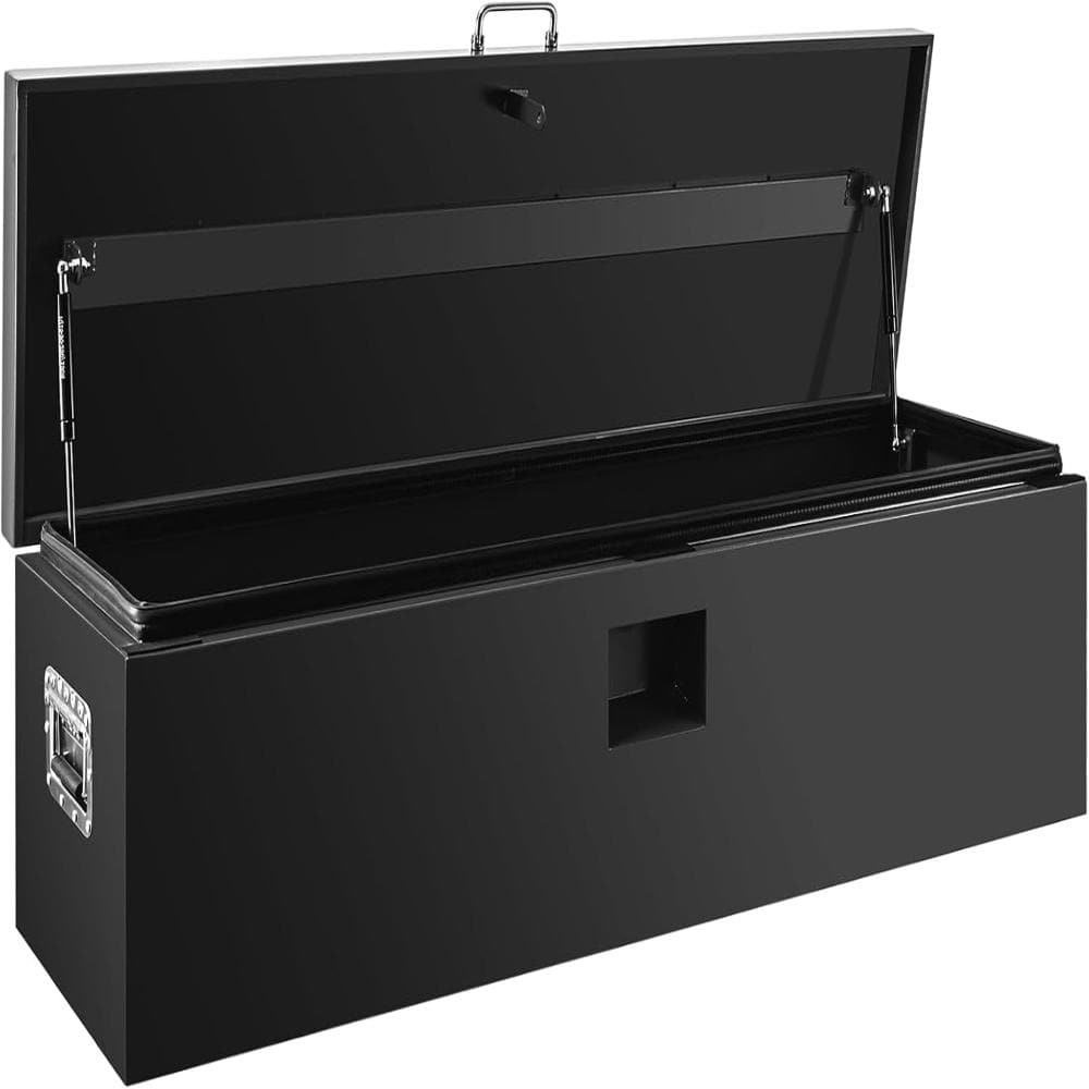 48 in. Trailer Tongue Box & Truck Tool Box, Heavy Duty Storage Chest in Black price history on PriceWatchPro