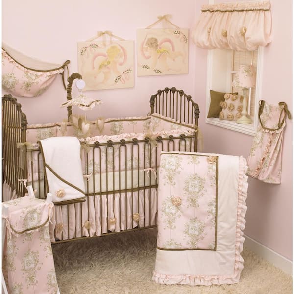 cream nursery bedding