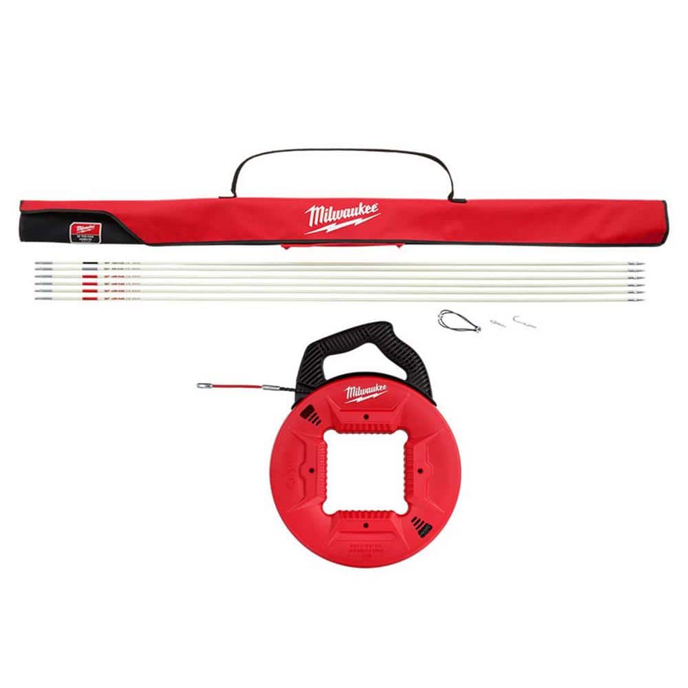 30 ft. Fiberglass Fish Stick Low/Mid/High Flex Combo Kit with 50 ft. Polyester Fish Tape with Flexible Metal Leader price history on PriceWatchPro