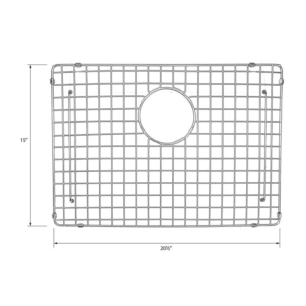 Karran 20.5" x 15" Stainless Steel Sink Bottom Grid