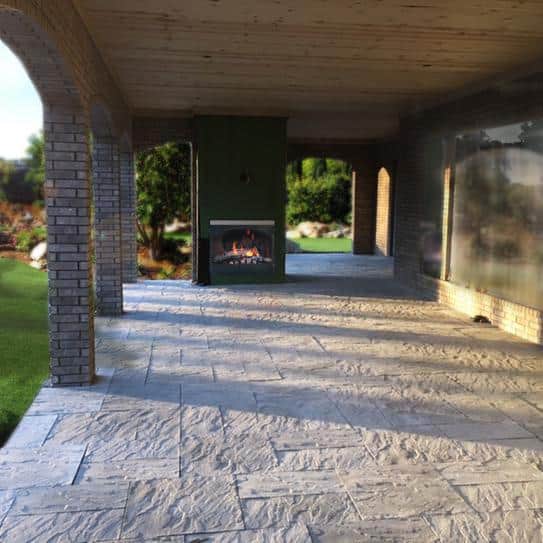 Nantucket Pavers Yorkstone 6 in. x 6 in. x 1.5 in. Multi-Color Concrete Paver Sample Box (3-Pieces)