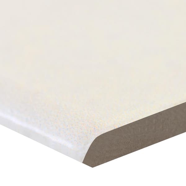 MSI Adella Calacatta Bullnose 3 in. x 18 in. Matte Porcelain Wall Tile (15 lin. ft./Case)