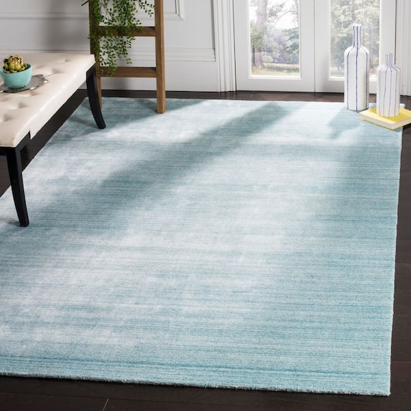 Mirage 6 ft. x 9 ft. Sky Striped Marle Area Rug
