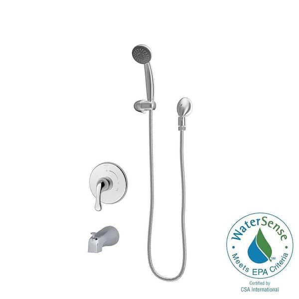 Symmons Unity 1-Spray Hand Shower in Chrome (Valve Included)