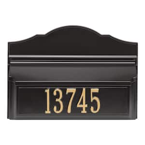 Colonial Wall Mailbox Package #2 (Mailbox and Plaque)