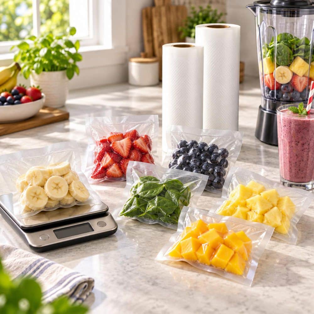 INSTASEAL Vacuum Sealer Food Storage Bags (1 Roll of 8 in. x 20 ft