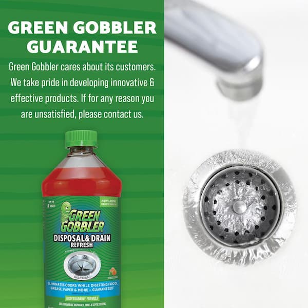 Green Gobbler 1 Gal. Industrial Strength Gel Grease and Hair Clog