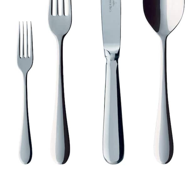 Villeroy & Boch Notting Hill 20-Piece Stainless Steel Flatware Service for  4 1263259060 - The Home Depot