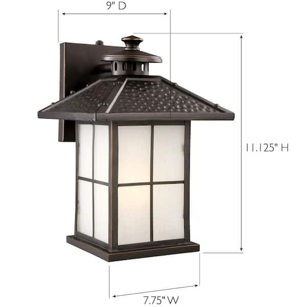 Gladstone Oil Rubbed Bronze LED Outdoor Wall Sconce