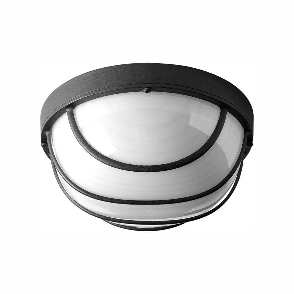Black Aluminum 9.5" LED Wall/Ceiling Bulkhead Light