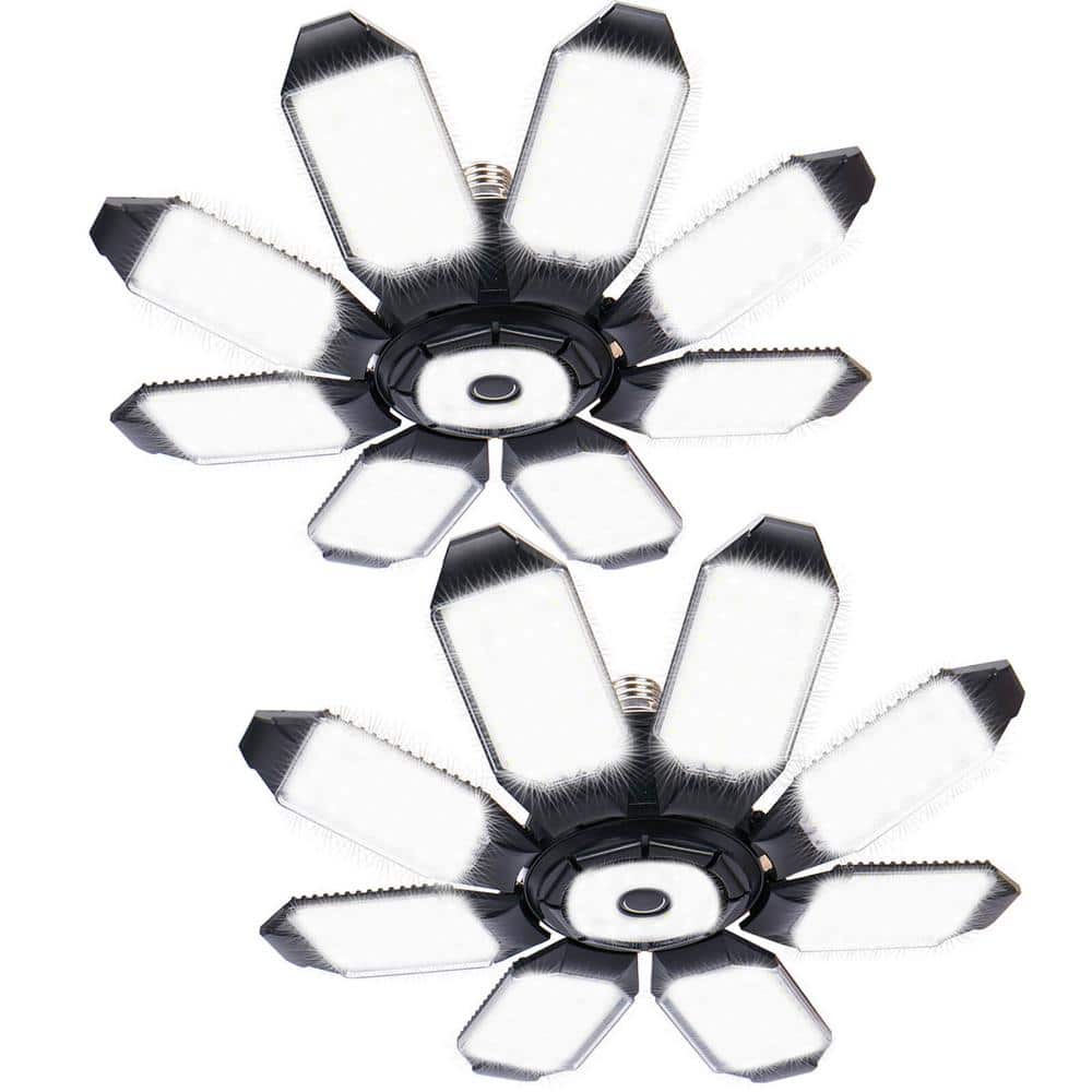 Operfurni LED Deformable Garage Ceiling Light Shop Lights for Garage