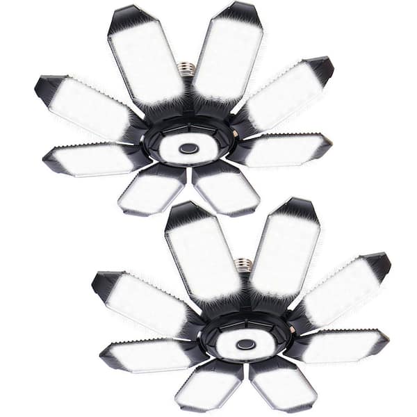 Operfurni LED Deformable Garage Ceiling Light Shop Lights for Garage, Basement