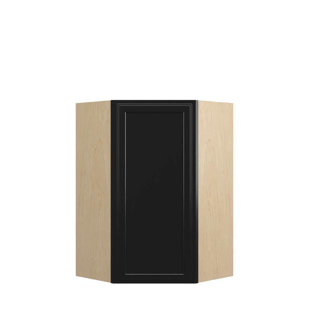 Belle Haven Recessed 24 in. W x 36 in. H x 12 in. D in Driftwood Plywood Assembled Corner Diagonal Wall Cabinet price history on PriceWatchPro