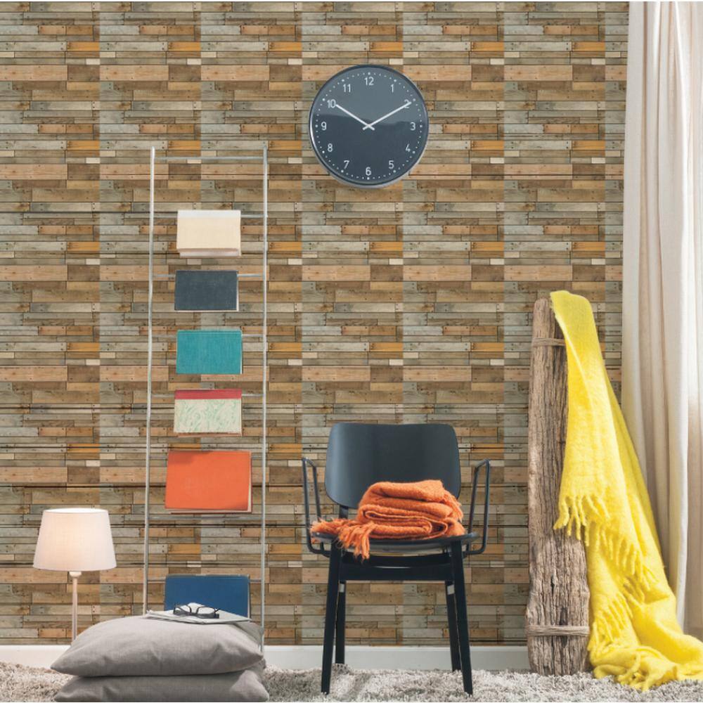 12'' x 12'' Multicolor PVC Peel and Stick Mosaic Tile Set
