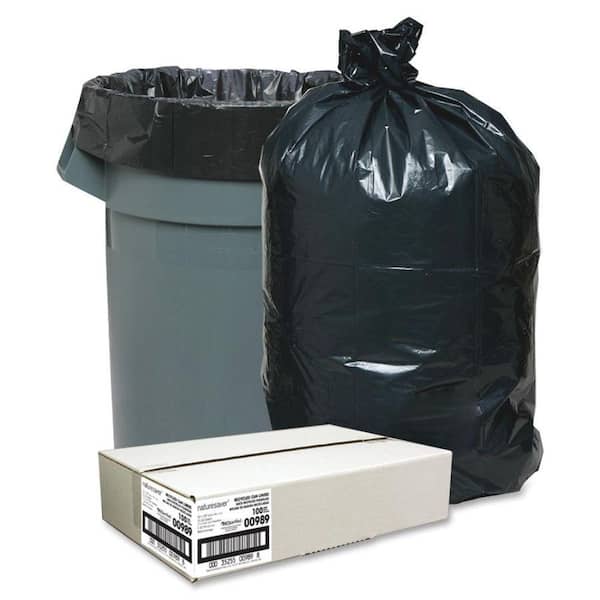  Small Trash Bags 3.5 Gallon, 100 Pcs Bathroom Garbage