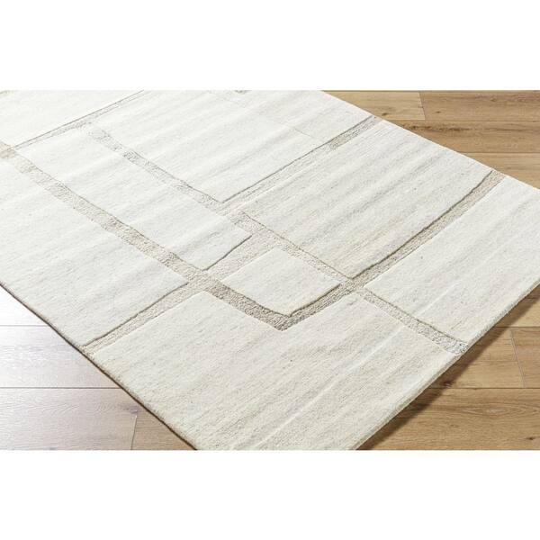 Brook 2 ft. x 3 ft. Beige BKO-2327 Handmade, Area Rug