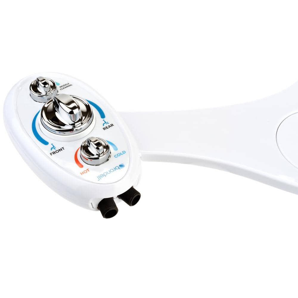 SouthSpa Left Handed Attachable Bidet System Bidet Attachment with Warm Water Temperature